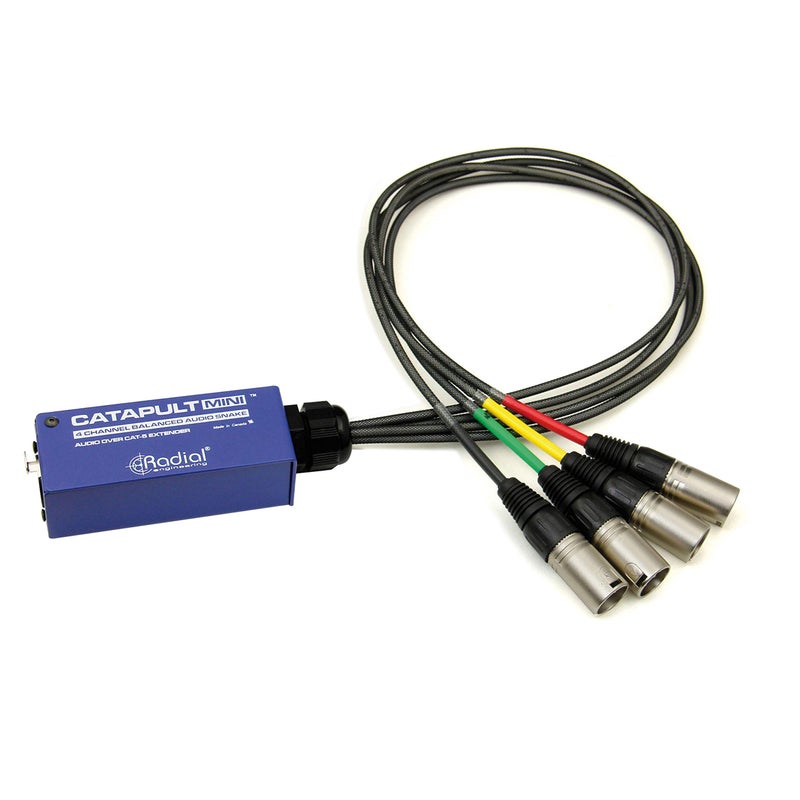 Radial Engineering Radial Catapult MINI RX Cat 5 Audio Snake - Image 1